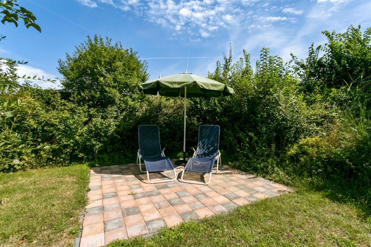 Bungalow De krukel - Ouddorp fenced garden, near the beach and dunes Exteriör bild