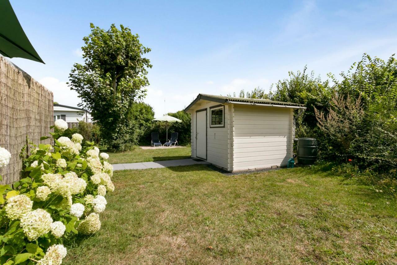 Bungalow De krukel - Ouddorp fenced garden, near the beach and dunes Exteriör bild